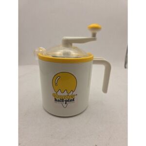 80s Donvier Half-Pint Manual Hand Crank Ice Cream Maker Vintage 1980's